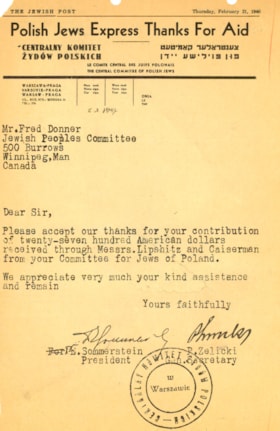 CJC-ZA-1945-1-12A-CentralCommitteeofPolishJews-Letter thumbnail